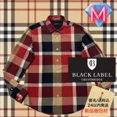 CRESTBRIDGE BLACK LABEL チェック リネン混 2WAY
