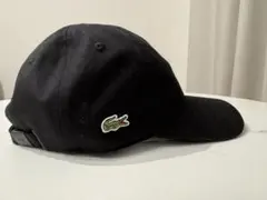 LACOSTE キャップ ブラック