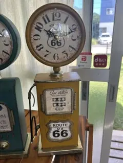 ルート66 ガソリンスタンド 置時計