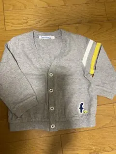 ⭐︎美品⭐︎familiar グレー カーディガン 80cm
