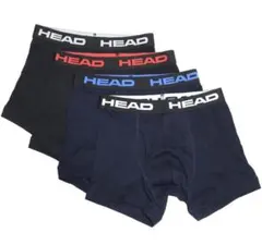 【HEAD／ヘッド】前開き ボクサーブリーフ ボクサーパンツ・Lサイズ4枚セットのサムネイル