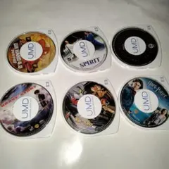 PSP UMDVIDEO トムとジェリー ハリーポッター FF7 他6本セット