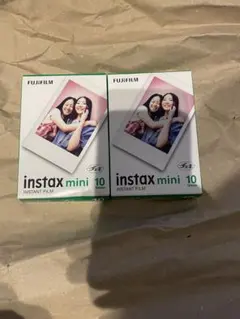 FUJIFILM instax mini 10枚入りフィルム　2箱