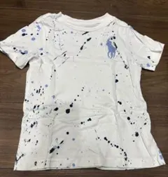 Polo Ralph Lauren ペイントスプラッター半袖Tシャツ 110cm