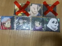 呪術廻戦　ポートレイトハンドタオル　5枚セット