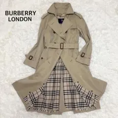 美品 バーバリー ロンドン トレンチコート ライナー ハニーベージュ ロング丈L
