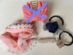 ヘアアクセサリー　4点セット