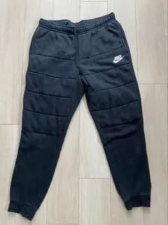 Nike ブラック ジョガーパンツ 裏起毛