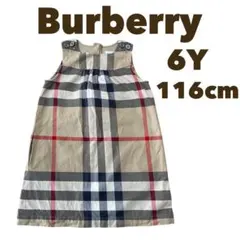 Burberry バーバリー ノバチェック ワンピース　バックファスナー 116