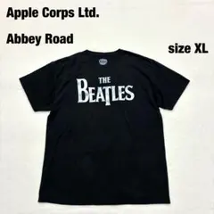 THE BEATLES ビートルズ 公式 ロックT バンT ブラック XL