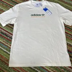 新品タグ付き　adidas ADVENTURE Tシャツ Mサイズ オフホワイト