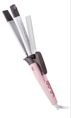 テスコム ヘアアイロン コテ 26mm ストレート/カール 2way