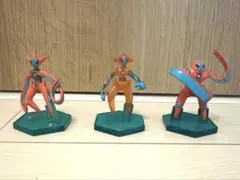 ポケモン モンコレ デオキシス3体セット 限定品 絶版 フィギュア レア