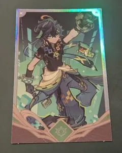 原神 キィニチ 特典 ホログラムカード fantasy village トレカ