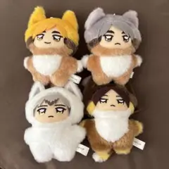 ハイキュー ちみけもますこっと 稲荷崎 宮治 宮侑 セット④ ハイキュー 宮治&宮侑 セット ちみけもますこっと 稲荷崎高校