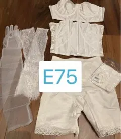 ブライダルインナーセット E75 ホワイト