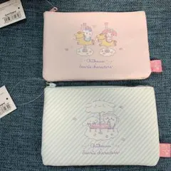 ちいかわ　サンリオコラボミニフラットポーチ