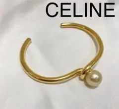 新品 フィービーファイロ期 CELINE ガラスパールブレスレット Mサイズ 