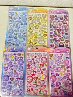 【新品未使用】 サンリオ 日焼け うるちゅるポップシール シール 6点セット