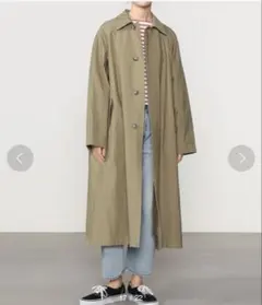 The CLASIK FINE COTON GABARDINE バルカラーコート The CLASIK FINE COTON GABARDINE バルカラーコート - メルカリ