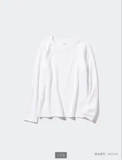 UNIQLO スムースストレッチコットンクルーネックT/長袖