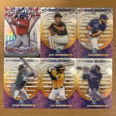 2026 bowman chrome インサート 6枚セット