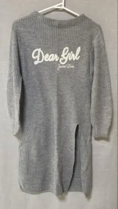 JENNY loveニットワンピ 140cmのサムネイル