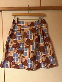 【破格】LAURA ASHLEY フレアスカート 総柄 サイズ1のサムネイル