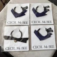CECI McBEE リボンヘアゴムセット