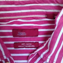 スペインブランドZARAジーンズのストライプシャツ