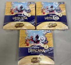 ディズニー ロルカナ 3箱 ロルカナ シュリンク付 インクランド探訪