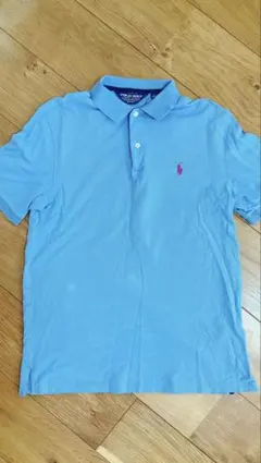 POLO GOLF 水色ポロシャツ S ラルフ