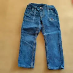 DOUBLE.B デニムブルーパンツ 100