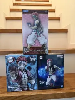 猗窩座フィギュア3個セット SPM VIBRATION STARS