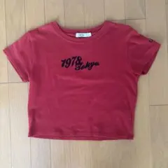 UGG クロップドTシャツ　赤のサムネイル