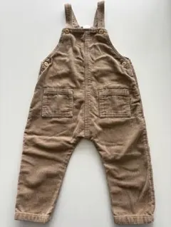 H&M コーデュロイオーバーオール 18M ベージュ