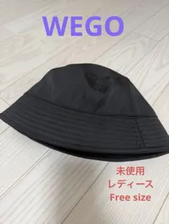 WEGO バケットハット ブラック　Ｆのサムネイル