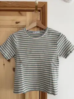 お盆休み限定値下げ！BEAUTY&YOUTH ボーダーコンパクト Tシャツのサムネイル