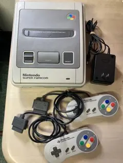 任天堂 スーパーファミコン 本体 コントローラー2個付き