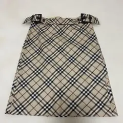 【BURBERRYBLUELABEL】フレアスカート　台形　ノバチェック　36