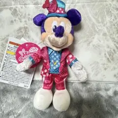 ディズニーパルパルーザ　ミニーのファンダーランド　ミニパル　ぬいぐるみバッジ