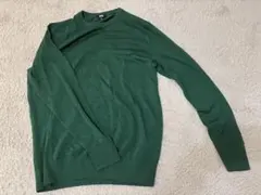 UNIQLO グリーン セーター　メンズL
