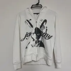 Jarmy 白 ジップパーカー - メルカリ