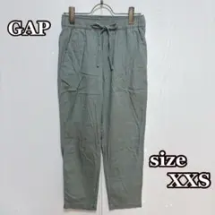 GAPイージーパンツ カーキ （S相当）ウエストゴム ストレッチ　カラーパンツ