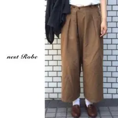 nest robe（ネストローブ）| コットンリネン オックスタックワイドパンツのサムネイル