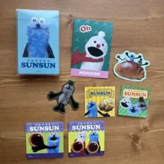 パペットスンスン　トランプ（ステッカー等のおまけ付き）