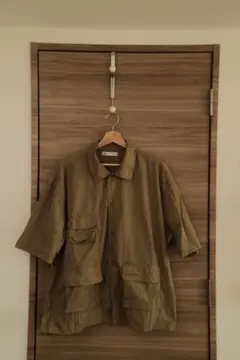 ZARA カーキ色 半袖シャツ XLサイズのサムネイル