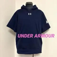UNDER ARMOUR アンダーアーマー 半袖 パーカー フーディ