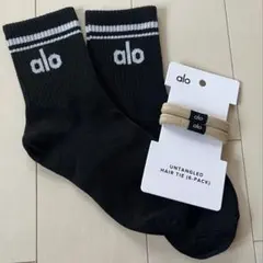 alo ヘアゴム　アンタングルド2本　ソックスSサイズセットのサムネイル