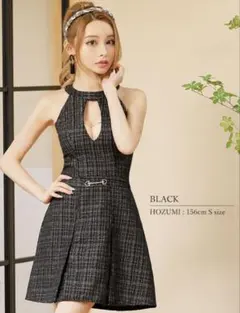 【PURESS】モダン オープン バスト アメリカンスリーブ キャバドレス